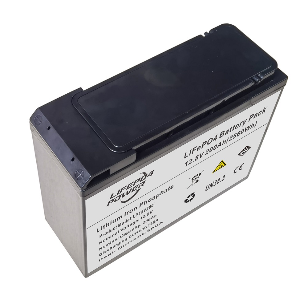 LiFePO4 Battery 12.8V 200Ah LP12V200Ah