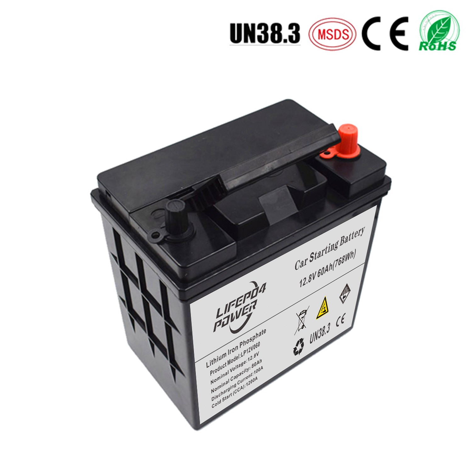 Lion 12V 60Ah Deep Cycle Top Rated Car Batteries For Starting