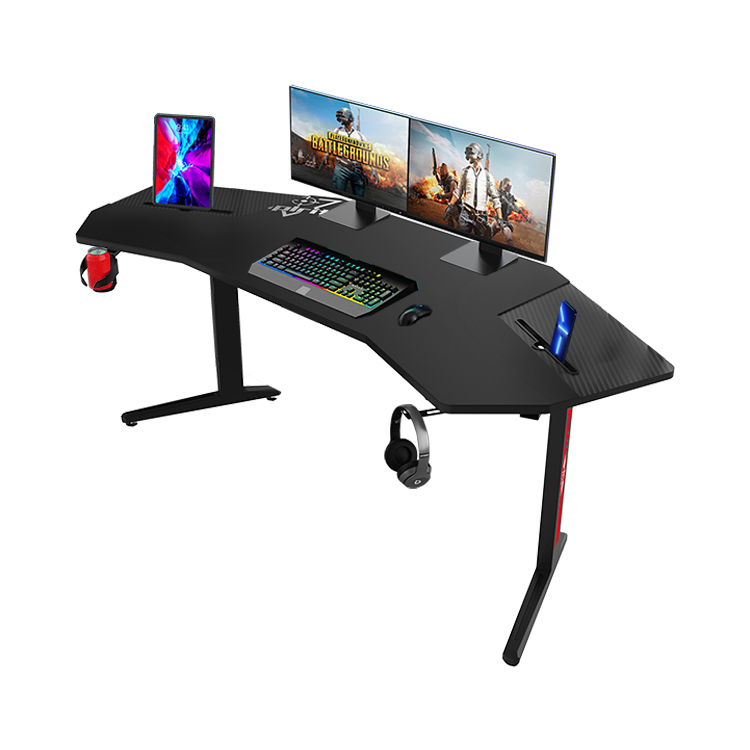 Large Esports Corner PC Computer Table Gamer Gaming Desk
