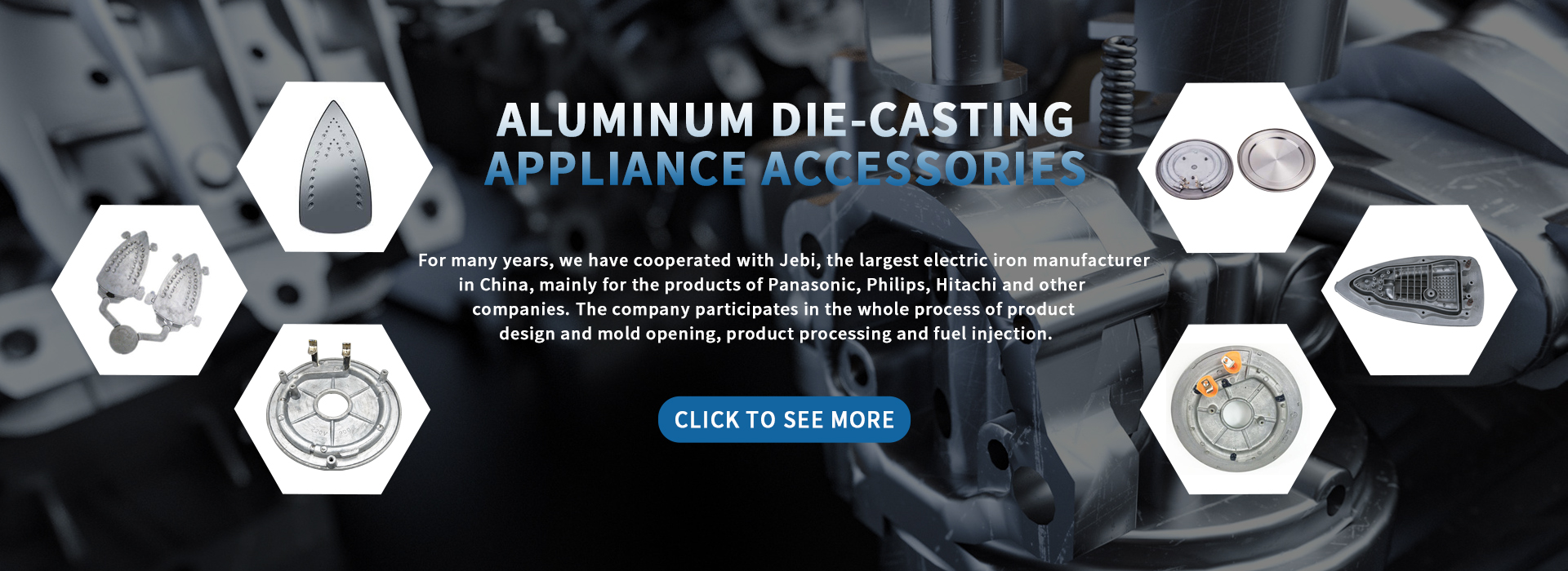 Mga aksesorya ng casting casting appliance
