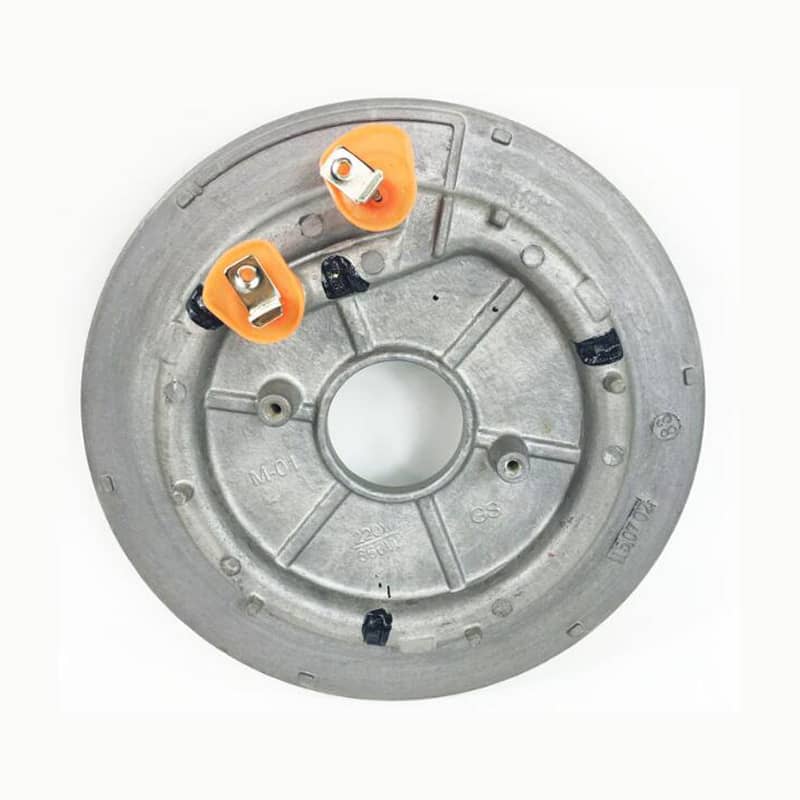 Electric rice cooker die cast heating plate