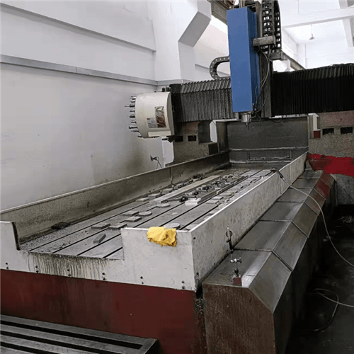 3 meters gantry milling parts processing