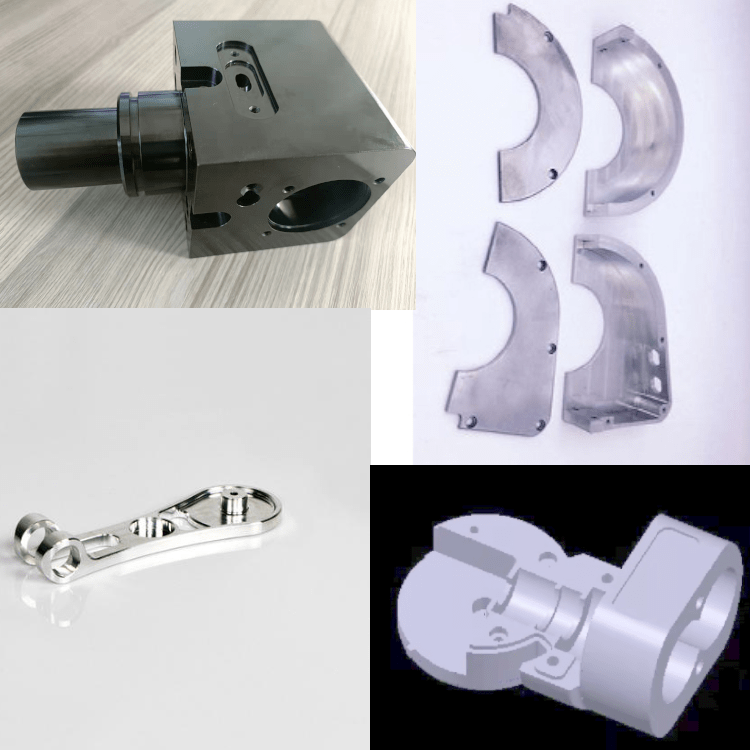 CNC four-axis parts processing