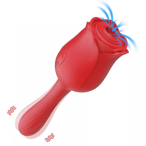 Vibrator clitoridian doi într-un stimulent punct G