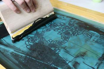 Composición e propiedades da tinta serigráfica