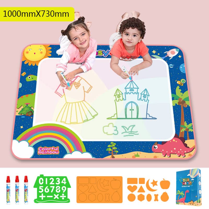 Painting and coloring Writing Mat