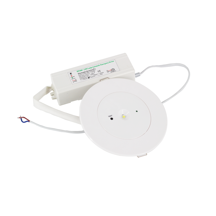 AUEXLED-05 3W 5W LED Downlight Emergencia Empotrable Techo Luz Power Pack Driver durante 3 horas