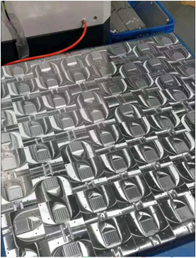 Aluminum extrusion radiator