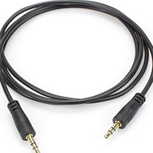 3,5 mm vyro ir vyro „Aux“ stereo kabelis