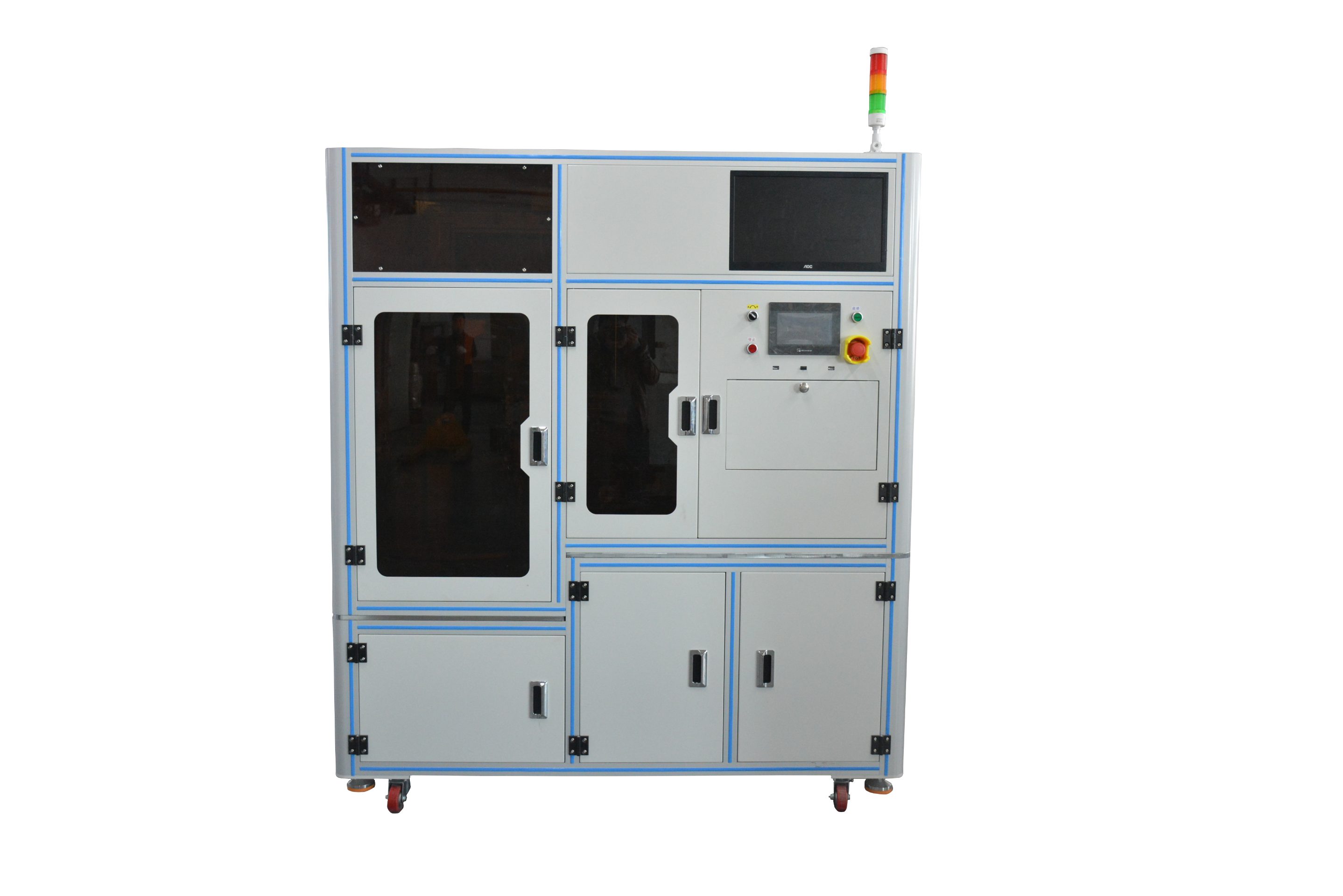 Automatic laser marking and dividing board machine