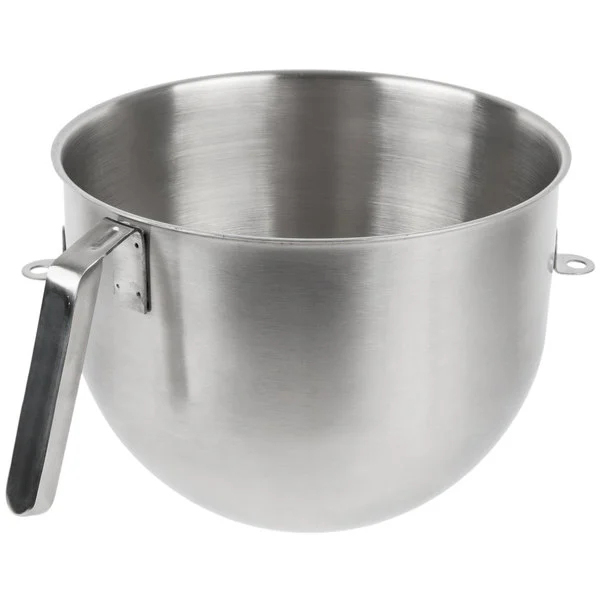 Custom quart food mixer stainless steel bowl