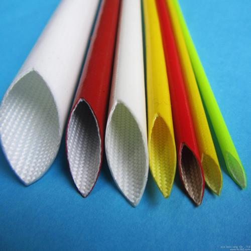 Where is the silicone fiberglass sleeving suitable for application?