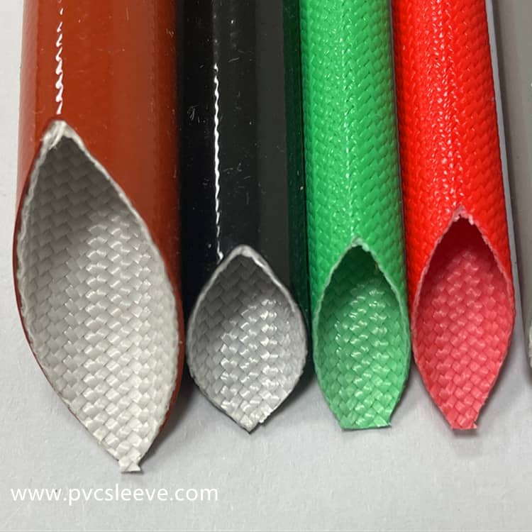 Silicone rabara ea fiberglass casing (fiber ea ka hare le rabara e kantle)